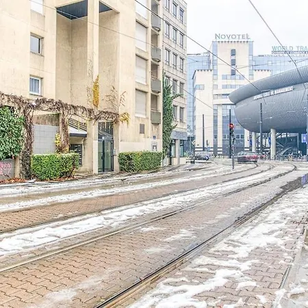 50M Gem - 400M Gare: Garage Prive, Terrasse, Wifi Apartment Grenoble Exterior photo
