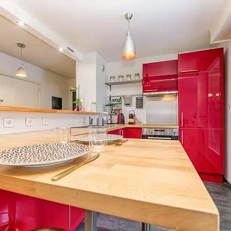 50M Gem - 400M Gare: Garage Prive, Terrasse, Wifi Apartment Grenoble Exterior photo