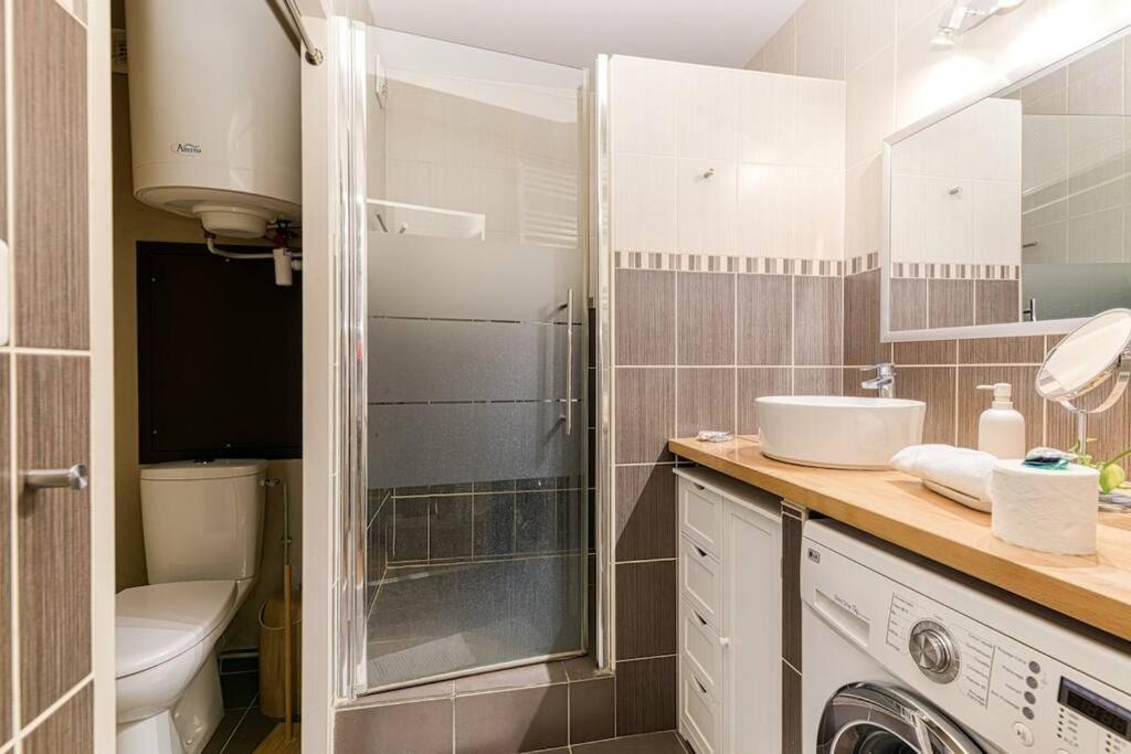 50m Gem - 400m Gare: Garage Prive, Terrasse, Wifi Apartment Grenoble