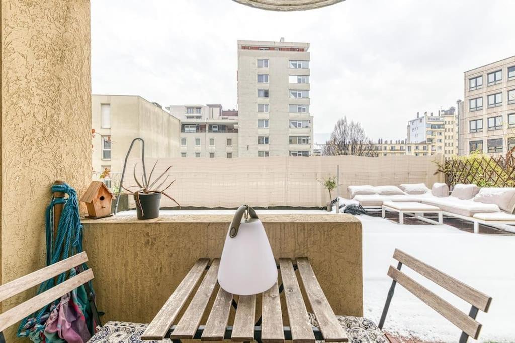 Apartment 50m Gem - 400m Gare: Garage Prive, Terrasse, Wifi